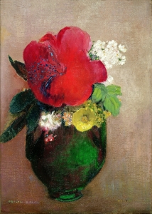 Bild-Nr: 31001018 The Red Poppy Erstellt von: Redon, Odilon