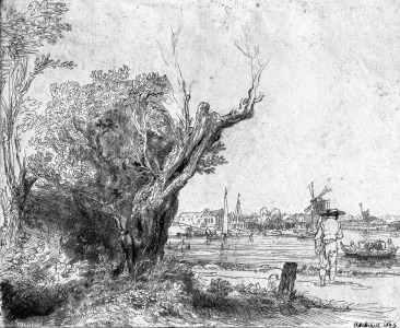 Bild-Nr: 31001045 View of Omval, near Amsterdam, 1645 Erstellt von: Rembrandt Harmenszoon van Rijn