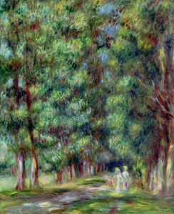 Bild-Nr: 31001144 Path in a Wood, 1910 Erstellt von: Renoir, Pierre-Auguste