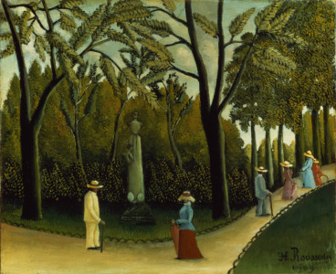 Bild-Nr: 31001166 The Monument to Chopin in the Luxembourg Gardens, 1909 Erstellt von: Rousseau, Henri Julien Felix