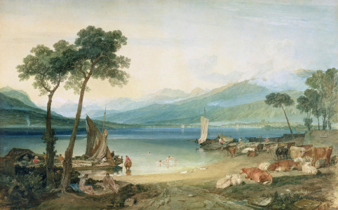 Bild-Nr: 31001265 Lake Geneva and Mont Blanc, 1802-5 Erstellt von: Turner, Joseph Mallord William