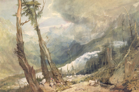 Bild-Nr: 31001266 Mere de Glace, in the Valley of Chamouni, Switzerland, 1803 Erstellt von: Turner, Joseph Mallord William