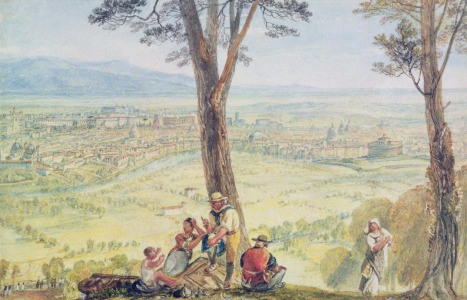 Bild-Nr: 31001270 Rome from Monte Mario, c.1818 Erstellt von: Turner, Joseph Mallord William