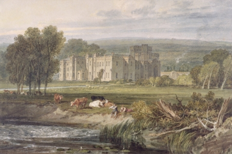 Bild-Nr: 31001280 View of Hampton Court, Herefordshire, from the south-east, c.1806 Erstellt von: Turner, Joseph Mallord William