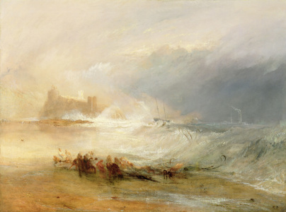 Bild-Nr: 31001309 Wreckers - Coast of Northumberland, With a Steam Boat Assisting a Ship off Shore Erstellt von: Turner, Joseph Mallord William