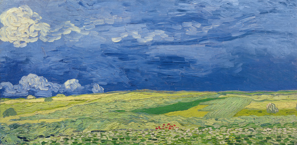 Bild-Nr: 31001361 Wheatfields under Thunderclouds, 1890 Erstellt von: van Gogh, Vincent