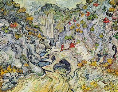 Bild-Nr: 31001376 The ravine of the Peyroulets, 1889 Erstellt von: van Gogh, Vincent
