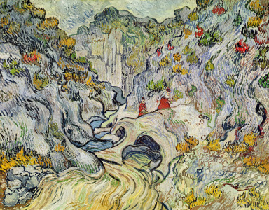 Bild-Nr: 31001376 The ravine of the Peyroulets, 1889 Erstellt von: van Gogh, Vincent