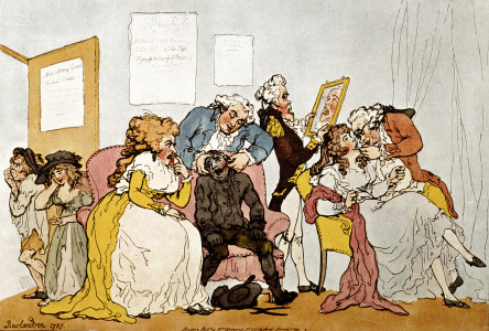 Bild-Nr: 31001481 'The Transplanting of Teeth', cartoon Erstellt von: Rowlandson, Thomas