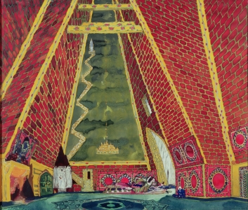 Bild-Nr: 31001552 Set Design for 'Thamar', 1912 Erstellt von: Bakst, Leon