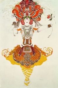 Bild-Nr: 31001555 Ballet Costume for 'The Firebird', by Stravinsky Erstellt von: Bakst, Leon