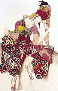 Bild-Nr: 31001556 Costume design for Nijinsky in the ballet 'La Peri' by Paul Dukas 1911 Erstellt von: Bakst, Leon