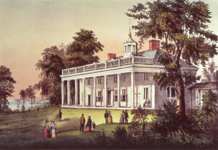 Bild-Nr: 31001846 Washington's Home, Mount Vernon, Virginia, pub. by Currier & Ives Erstellt von: Anonyme Künstler