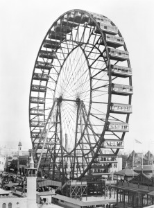 Bild-Nr: 31001880 The ferris wheel at the World's Columbian Exposition of 1893 in Chicago Erstellt von: Unbekannte Fotografen