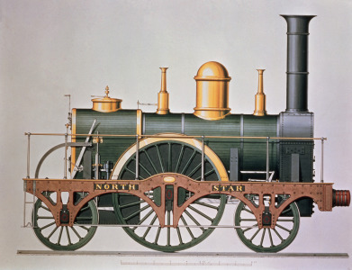 Bild-Nr: 31002001 Stephenson's 'North Star' Steam Engine, 1837 Erstellt von: Anonyme Künstler