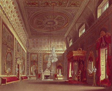 Bild-Nr: 31002061 The Saloon, Buckingham Palace from Pyne's 'Royal Residences', 1818 Erstellt von: Pyne, William Henry