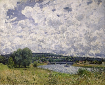 Bild-Nr: 31002111 The Seine at Suresnes, 1877 Erstellt von: Sisley, Alfred