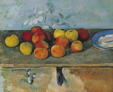 Bild-Nr: 31002190 Still life of apples and biscuits, 1880-82 Erstellt von: Cezanne, Paul