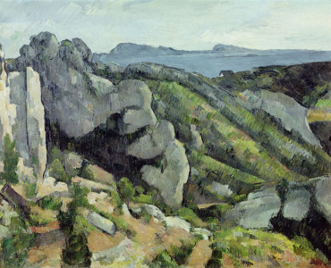 Bild-Nr: 31002204 Rocks at L'Estaque, 1879-82 Erstellt von: Cezanne, Paul