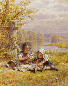 Bild-Nr: 31002236 A Posy for Mother, 1867 Erstellt von: Coleman, William Stephen