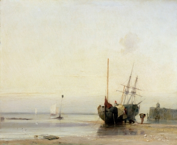 Bild-Nr: 31002253 Calais Pier, c.1823-24 Erstellt von: Bonington, Richard Parkes