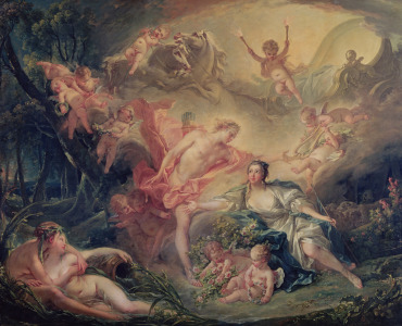 Bild-Nr: 31002272 Apollo Revealing his Divinity to the Shepherdess Isse, 1750 Erstellt von: Boucher, Francois