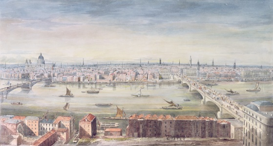 Bild-Nr: 31002287 A View of London from St. Paul's to the Custom House, 1837 Erstellt von: Yates, Gideon
