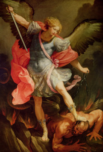 Bild-Nr: 31002505 The Archangel Michael defeating Satan Erstellt von: Reni, Guido