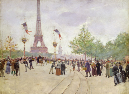 Bild-Nr: 31002646 Entrance to the Exposition Universelle, 1889 Erstellt von: Beraud, Jean