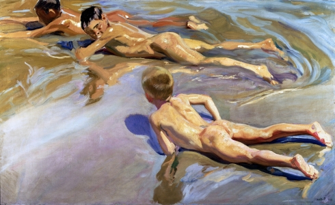 Bild-Nr: 31002687 Children on the Beach, 1910 Erstellt von: Sorolla y Bastida, Joaquin