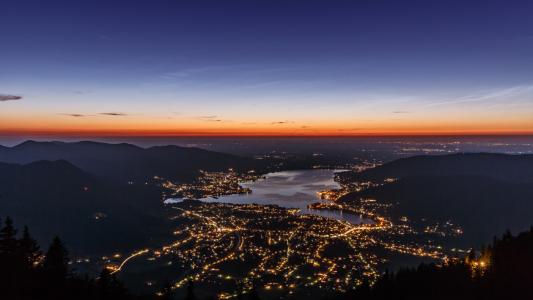 Bild-Nr: 11685664 Blaue Stunde am Tegernsee Erstellt von: Achim Thomae