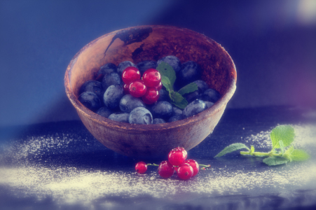 Bild-Nr: 11778484 Dunkelblaue Waldbeeren  Erstellt von: Tanja Riedel