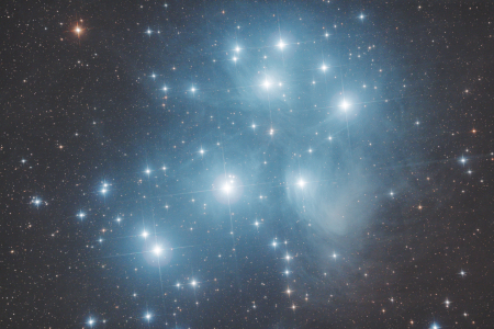 Bild-Nr: 11829205 Messier 45 - die Plejaden Erstellt von: manfredferstl