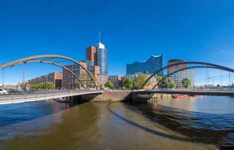 Bild-Nr: 11975732 Hamburg Binnenhafen mit Elbphilharmonie Erstellt von: Hamburg-Impressionen