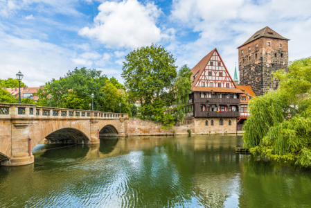 Bild-Nr: 11998923 Maxbrücke und Weinstadl Nürnberg 57 Erstellt von: Erhard Hess