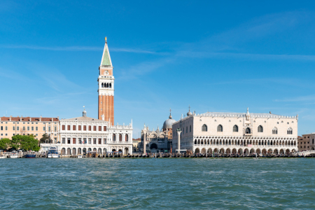Bild-Nr: 12039378 Markusturm und Dogenpalast in Venedig Erstellt von: eyetronic