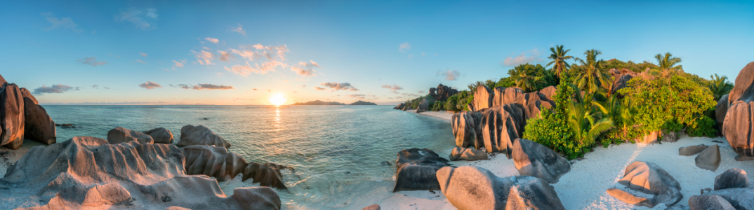Bild-Nr: 12473707 Sonnenuntergang auf La Digue Erstellt von: eyetronic