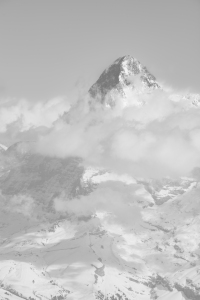 Bild-Nr: 12577636 Eiger in Wolken bearbeitet Erstellt von: Bettina Schnittert