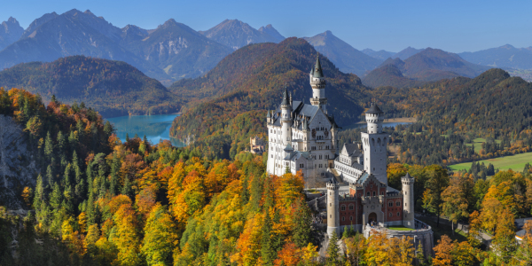 Bild-Nr: 12638082 Schloss Neuschwanstein im Herbst Erstellt von: KundenNr-360966