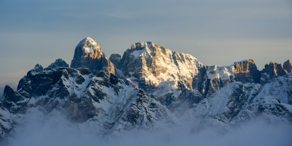 Bild-Nr: 12687533 Dolomitenpanorama im Abendlicht Erstellt von: Bettina Schnittert
