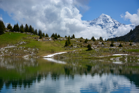 Bild-Nr: 12728404 Mönch über Sulsee Erstellt von: Bettina Schnittert