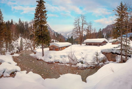 Bild-Nr: 12741704 Siebenhütten in Kreuth Winterlandschaft Erstellt von: SusaZoom