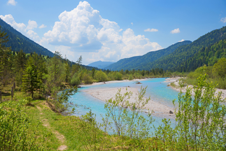 Bild-Nr: 12742277 Flusslandschaft Obere Isar Erstellt von: SusaZoom