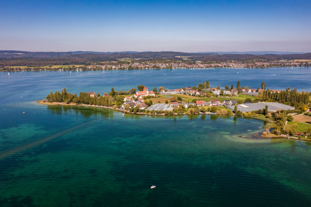 Bild-Nr: 12752997 Luftbildaufnahme Insel Reichenau am Bodensee  Erstellt von: dieterich