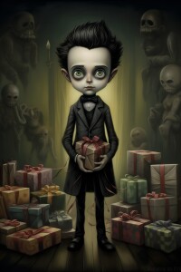 Bild-Nr: 12764827 gruselige Weihnachten Erstellt von: Heike  Hultsch