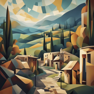 Bild-Nr: 12789689 Bergdorf KI Erstellt von: XYRIUS