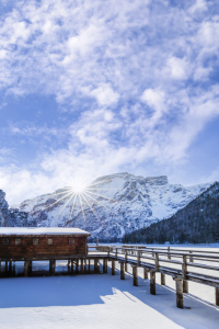 Bild-Nr: 12802849 Pragser Wildsee im Winter Erstellt von: Melanie Viola