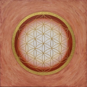 Bild-Nr: 12805519 Blume des Lebens Erstellt von: siebenfarbenfroh