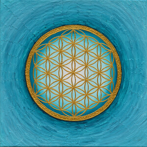 Bild-Nr: 12806026 Blume des Lebens Erstellt von: siebenfarbenfroh