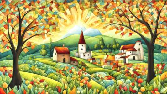 Bild-Nr: 12811573 Dorfidylle Erstellt von: XYRIUS